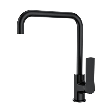 Смеситель для кухни Wonzon & Woghand WW-L1006-MB матовый черный