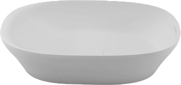 Ванна из искусственного камня Allen Brau Krion Neo XL 180x80 см, отдельностоящая, матовая белая, ова