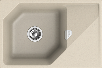 Мойка кухонная Rivelato Locus LS-75 beige scuro