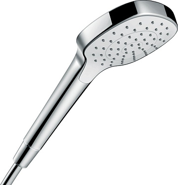 Душевой гарнитур Hansgrohe Croma Select E 26594400, белый, хром
