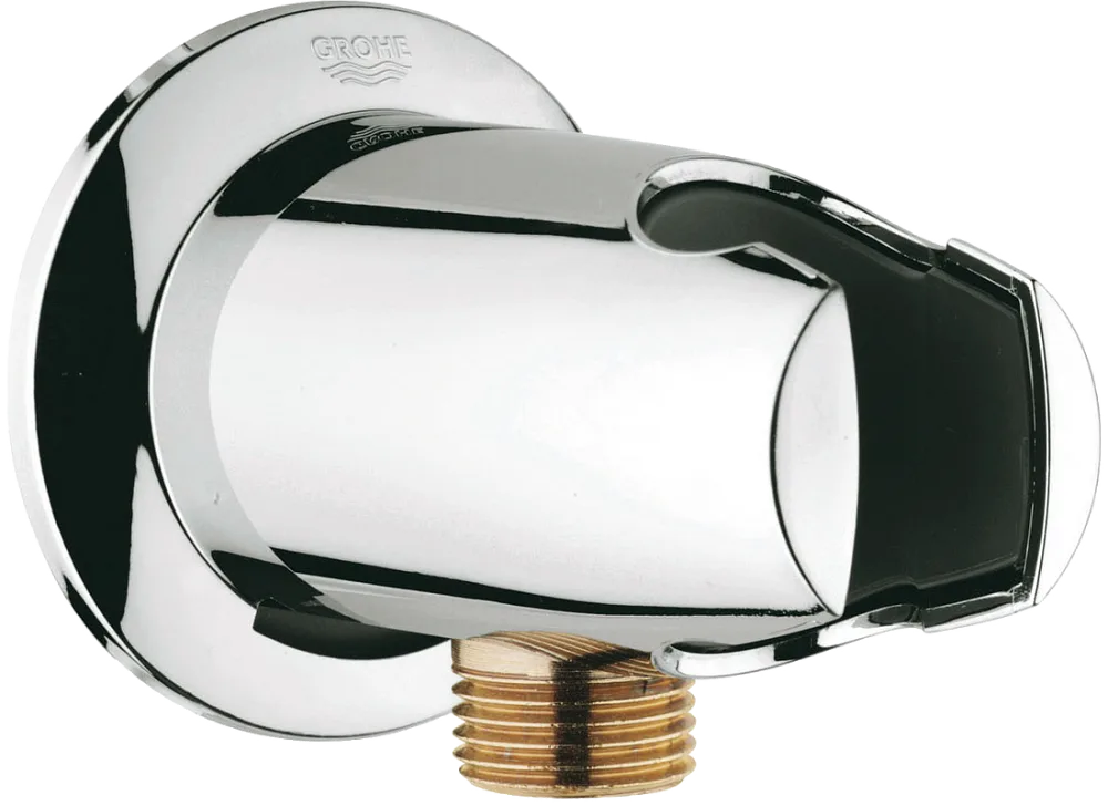 Шланговое подключение Grohe Movario 28406000, держатель для душа Sancos — официальный сайт