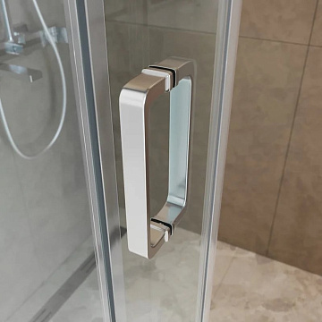 Душевой уголок BelBagno Soft Close-2 AH-1-100/90-C-Cr профиль хром