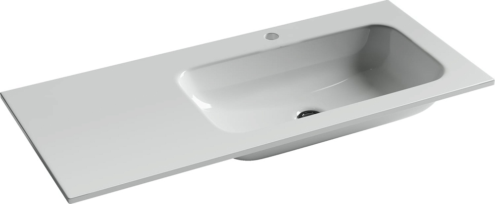 Тумба с раковиной Sancos Very 100 R bianco