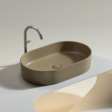 Накладная раковина Ceramicanova Element CN6048MC капучино матовая
