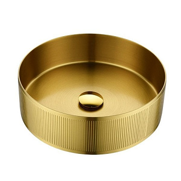 Накладная раковина AltroBagno Costoso 001005 OrSp матовое золото