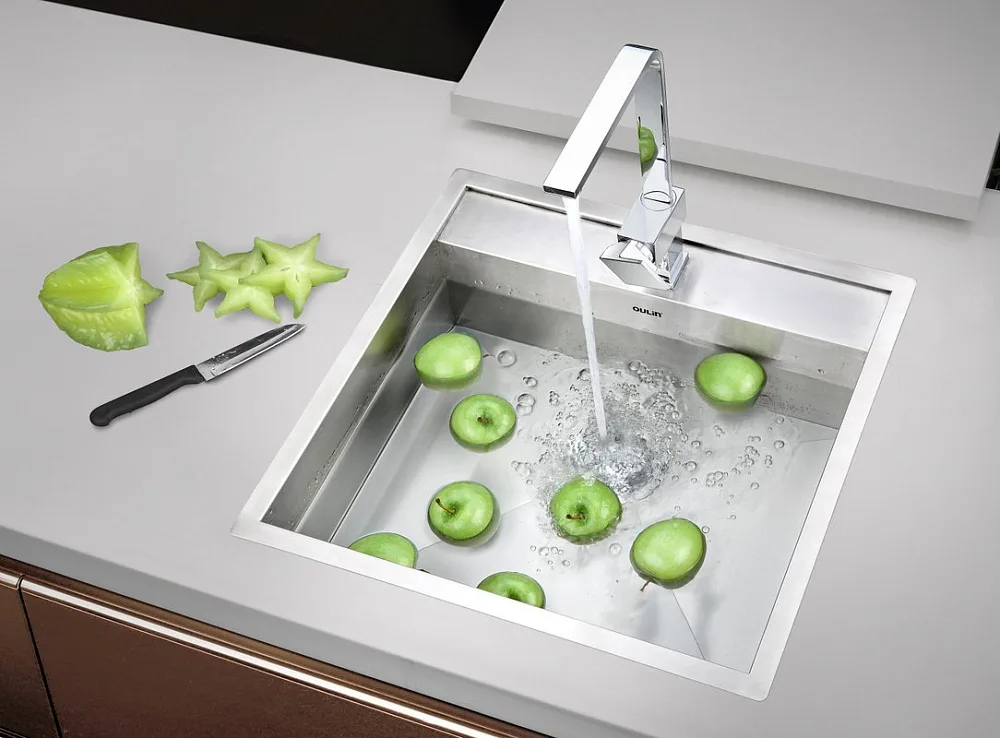 Мойка кухонная Oulin OL-F121X Sancos — официальный сайт
