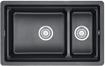 Мойка кухонная Granula Kitchen Space 7304U, шварц