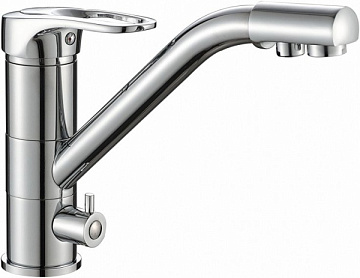 Смеситель для кухни Steel Hammer SH 321 CR