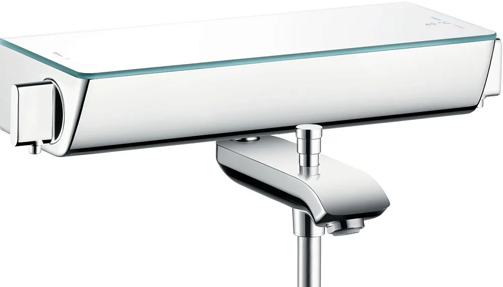 Термостатический смеситель Hansgrohe Ecostat Select 13141400, для ванны с душем Sancos — официальный сайт