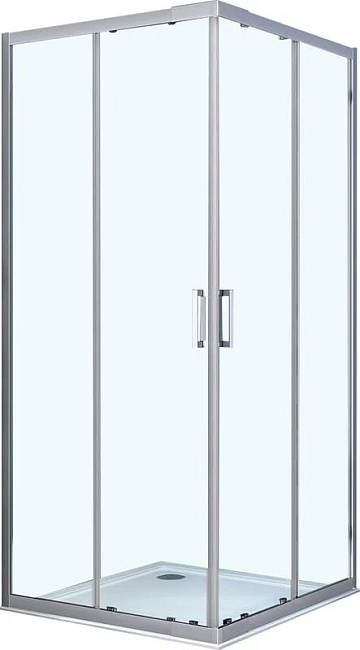 Душевой уголок Vincea Rapid VSS-3R80/90CL 80-90x80-90, профиль хром, стекло прозрачное