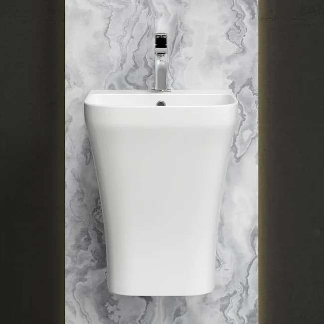 Раковина Ceramicanova Dion CN6067 белая глянцевая Sancos — Оригинал