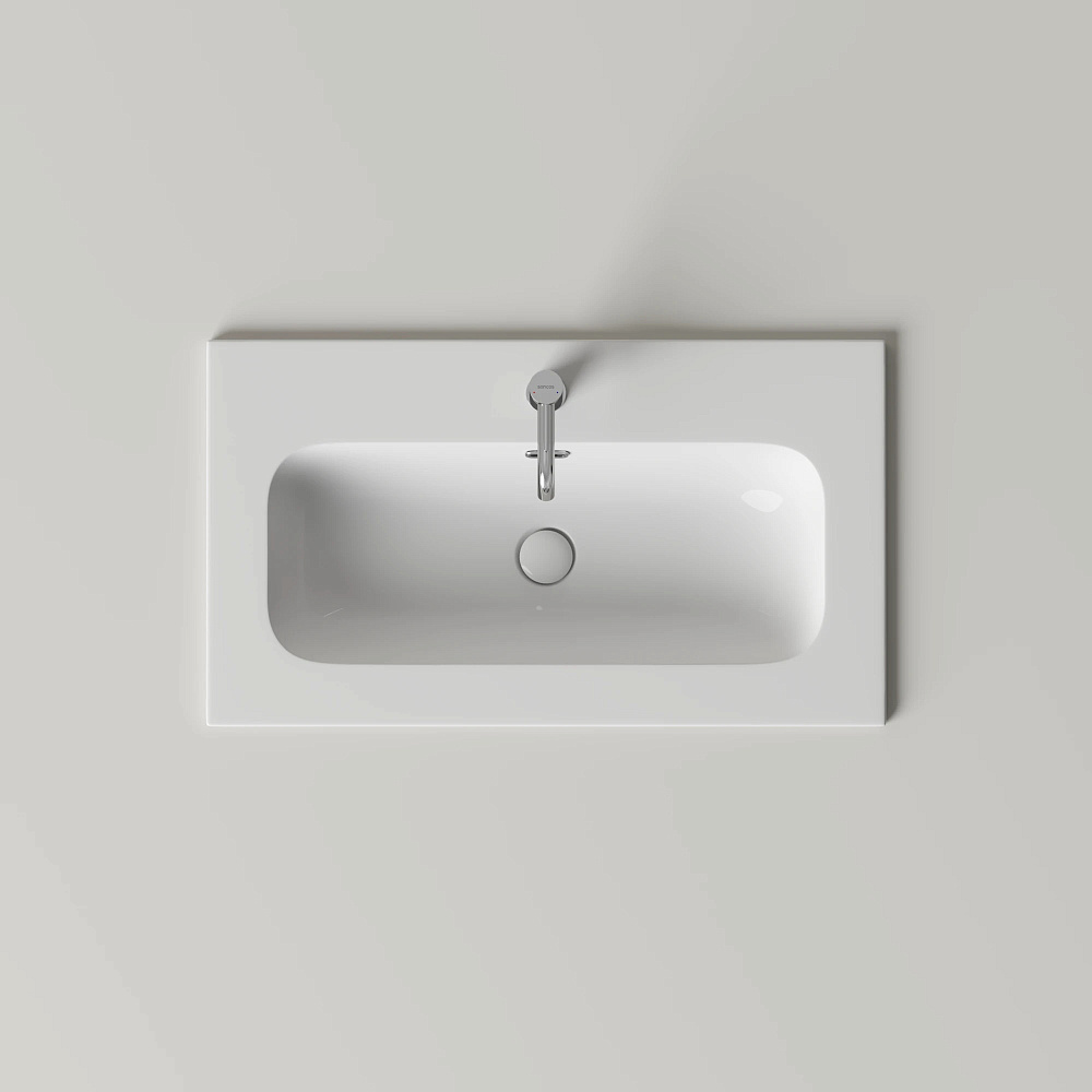 Накладная раковина Ceramicanova Lucia CN6096 белый