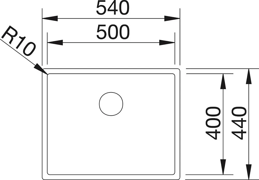 Мойка кухонная Blanco Claron 500-IF Sancos — официальный сайт