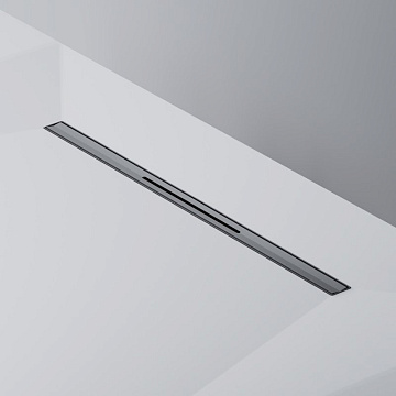 Душевой трап (лоток) AM.PM MasterFlow Slim line 60 см, черный матовый