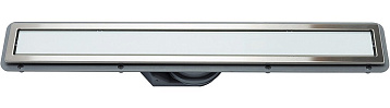 Душевой трап (лоток) Pestan Confluo Premium Line 750, белое стекло/сталь