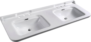 Раковина Kerasan Waldorf 4143 с 3 отверстиями