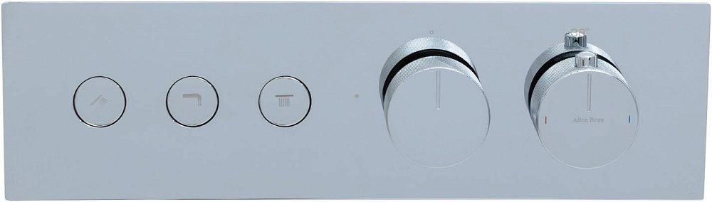 Термостатический смеситель встраиваемый Allen Brau Liberty 5.33003-00 С ВНУТРЕННЕЙ ЧАСТЬЮ, хром