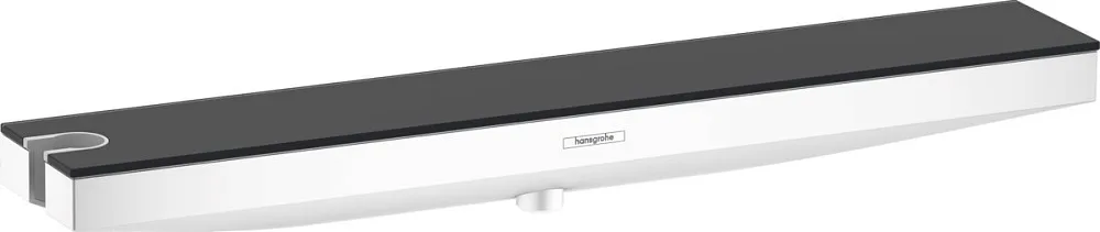 Шланговое подключение Hansgrohe Rainfinity Porter 500 26843700, с полкой и держателем Sancos — официальный сайт