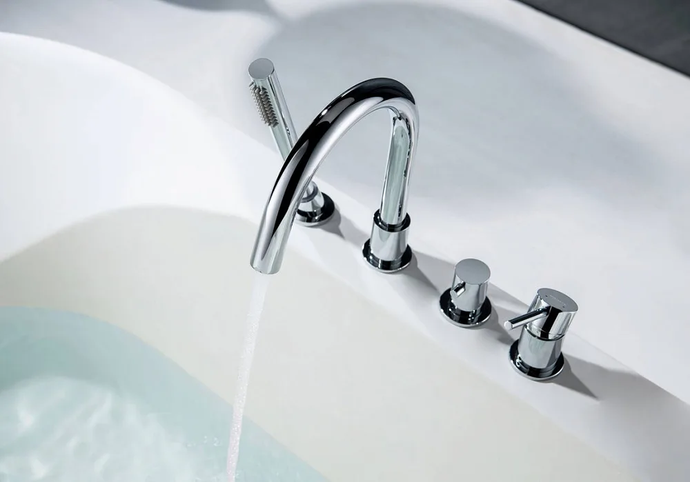 Смеситель на борт ванны AQUATEK Европа AQ1348CR, хром Sancos — официальный сайт