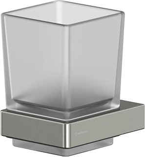 Стакан WHITECROSS Cubo CU2430NIB брашированный никель