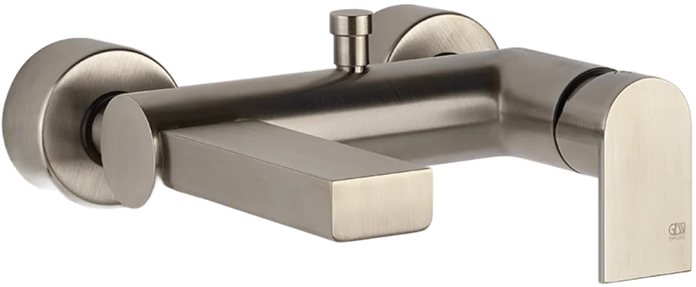 Смеситель для ванны с душем Gessi Emporio Via manzoni 38613, брашированный никель Sancos — официальный сайт
