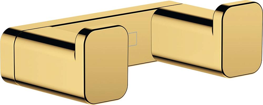 Крючок Hansgrohe AddStoris 41755990 двойной, полированное золото