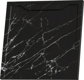 Поддон для душа RGW Stone Tray STE MB 90x90, черный мрамор