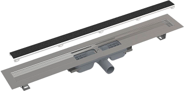 Душевой трап (лоток) AlcaPlast APZ115 -300 с решеткой под плитку