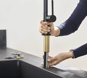 Смеситель для кухни Hansgrohe Talis M54 72804670 матовый черный