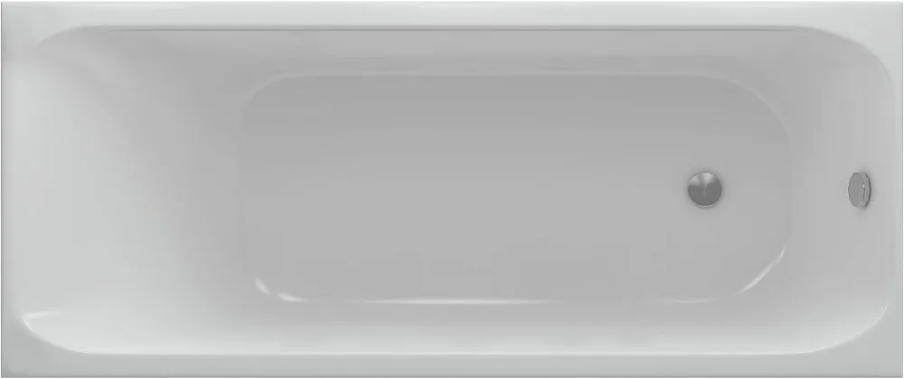 Акриловая ванна AQUATEK Альфа ALF170-0000066 170x70 см, левая, пристенная, белая, с каркасом Sancos — официальный сайт