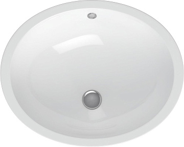 Раковина Berges Ego 56x45, глянцевая белая
