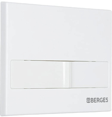 Система инсталляции для унитазов Berges Novum 040214, с кнопкой смыва, белая Soft Touch