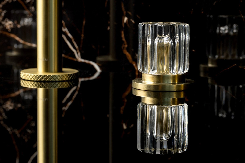 Смеситель для раковины Boheme Elegante 152-MG-EL матовое золото