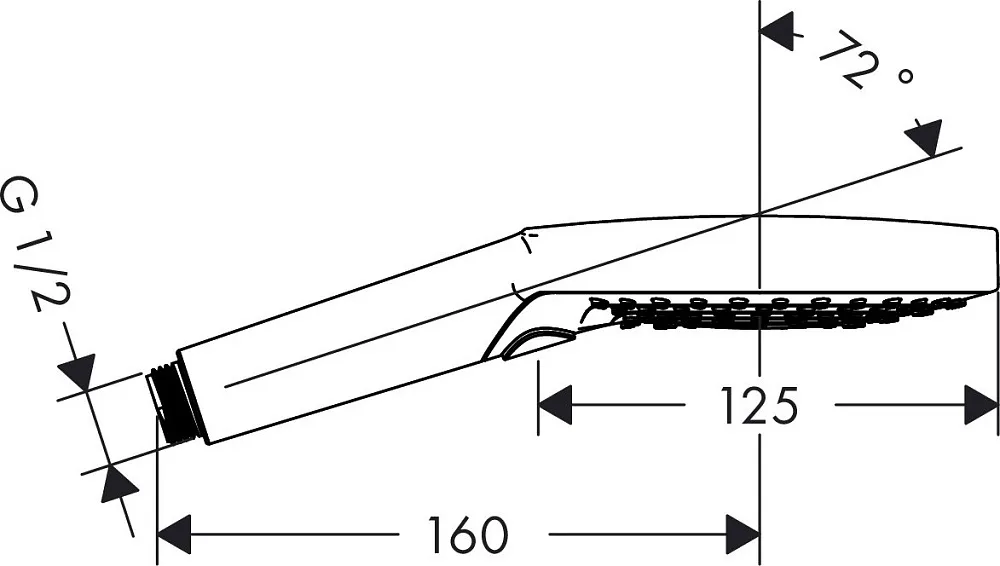 Душевая лейка Hansgrohe Raindance Select S 120 3jet  26530400 Sancos — официальный сайт
