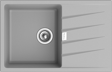 Мойка кухонная Rivelato Raum RM-78 grigio metallizzato