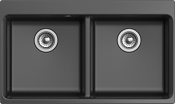 Мойка кухонная Rivelato Axel X-90-2D antracite