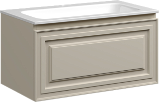 Тумба под раковину Sancos Very 80 подвесная Beige soft (капучино), VR80CE