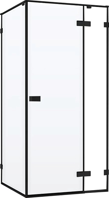Душевой уголок Cezares Bellagio BELLAGIO-A-1-100-C-NERO 100х100, черный