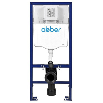 Инсталляция ABBER AC0108 для подвесного унитаза пневматическая