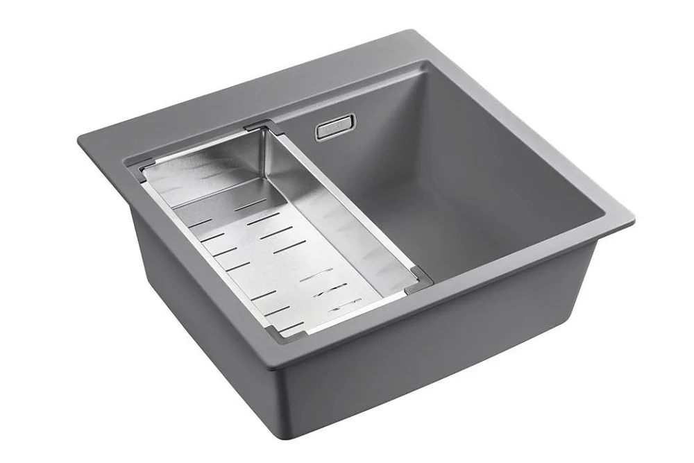 Мойка кухонная Emar Quartz EMQ-1520.Q Алмаз Sancos — официальный сайт