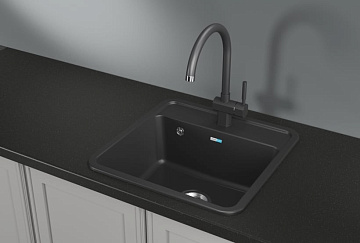 Мойка кухонная Granula Standart 5001, черный