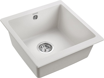 Мойка кухонная Paulmark Brilon PM104546-WH белый