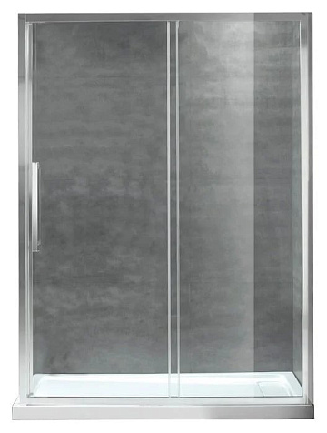 Душевая дверь в нишу Cezares Lux soft W BF1 130 C Cr IV