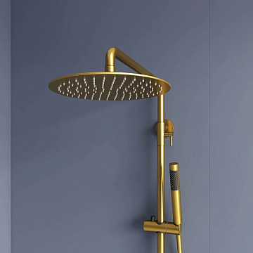 Душевая стойка RGW Shower Panels SP-33G, матовое золото