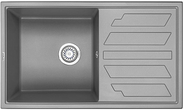 Мойка кухонная Granula 8002, алюминиум