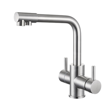 Смеситель для кухни Emar Steel ЕС - 4003H Satin