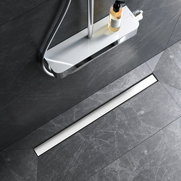 Душевой трап (лоток) AM.PM MasterFlow Tile 90 см, сталь матовая
