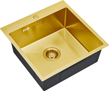 Мойка кухонная S.K.Sanitary SKS 5151 BRONZE с сифоном