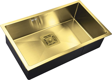 Мойка кухонная Zorg Inox PVD SZR-7444 bronze