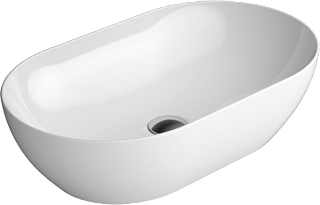 Накладная раковина GSI Pura 60x37, овальная